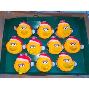 Sesame Street Big Bird Christmas Tree Lights 10‎ Novelty Bulbs Kurt S Adler
